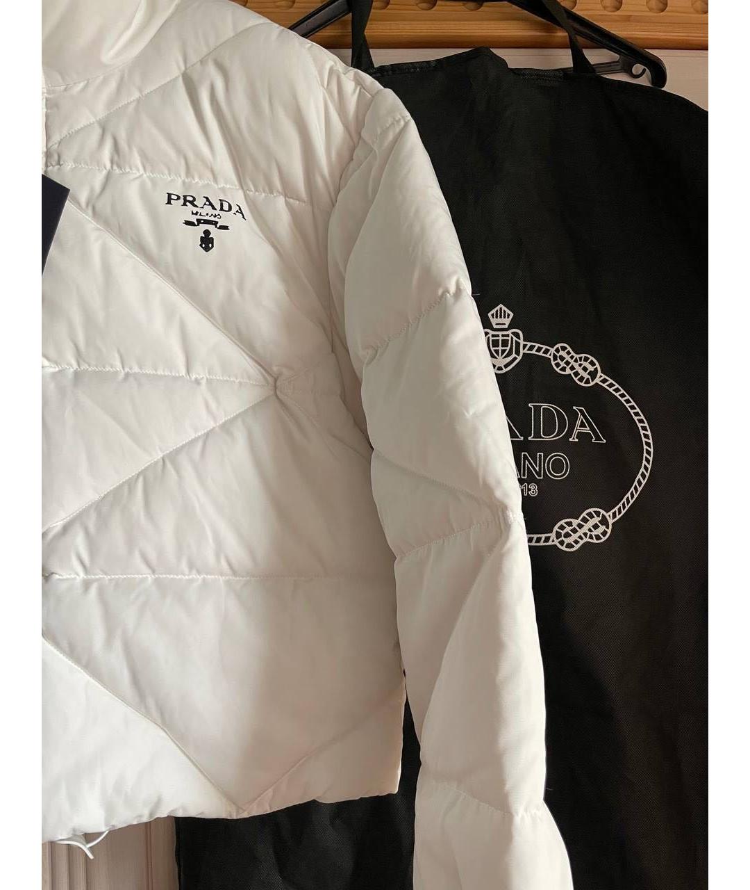 PRADA Белая куртка, фото 3