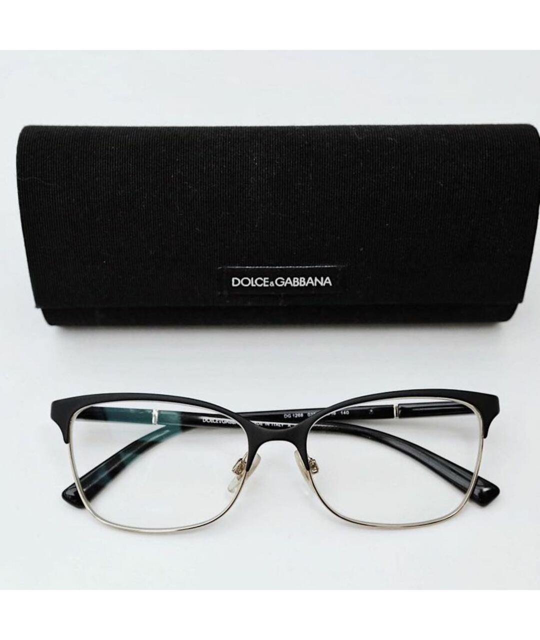 DOLCE&GABBANA Черные металлические солнцезащитные очки, фото 4