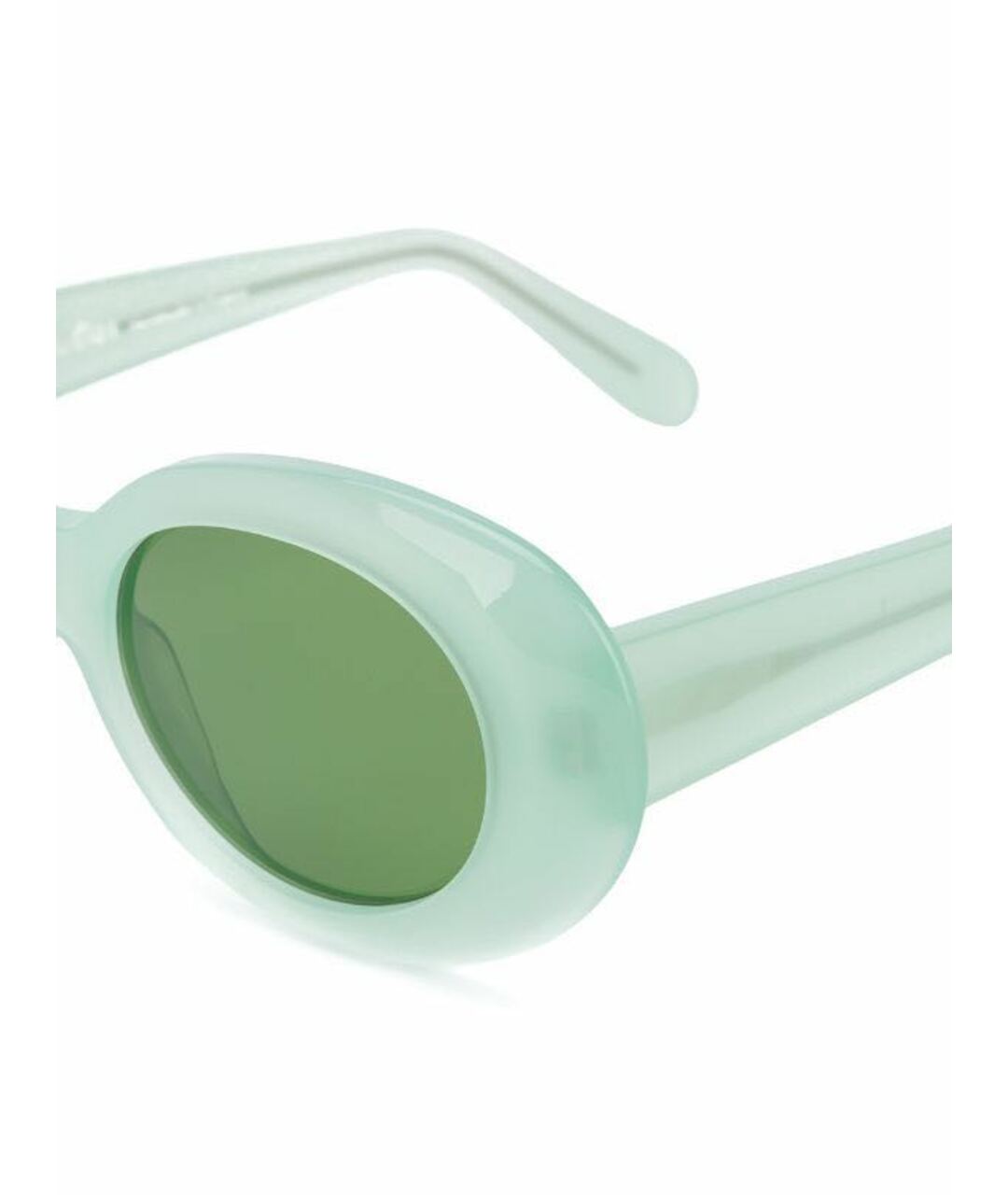 ACNE STUDIOS Зеленые пластиковые солнцезащитные очки, фото 3