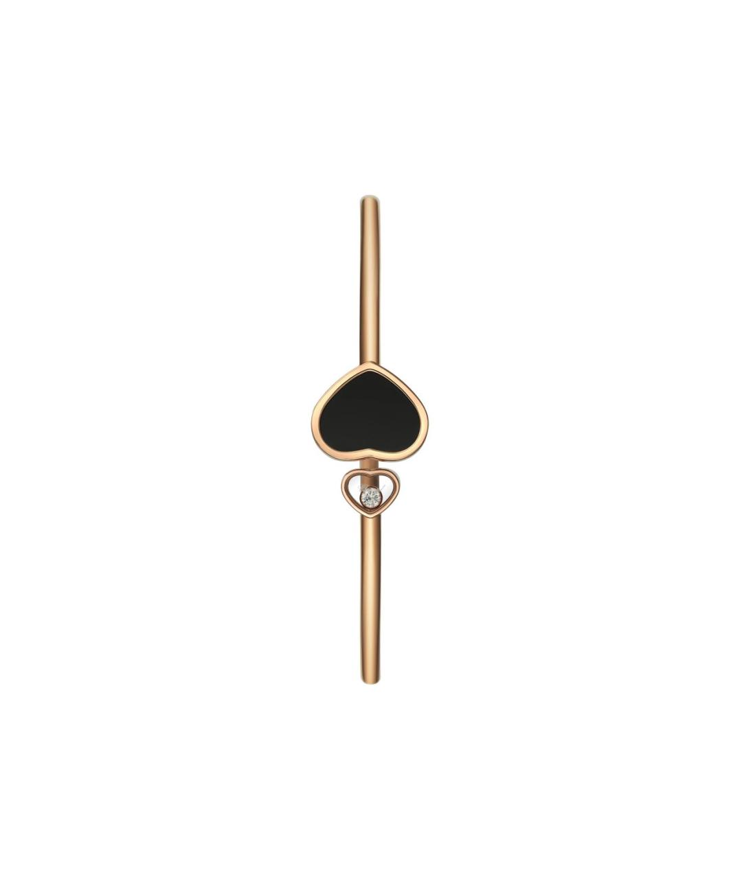 CHOPARD Черный браслет из розового золота, фото 3