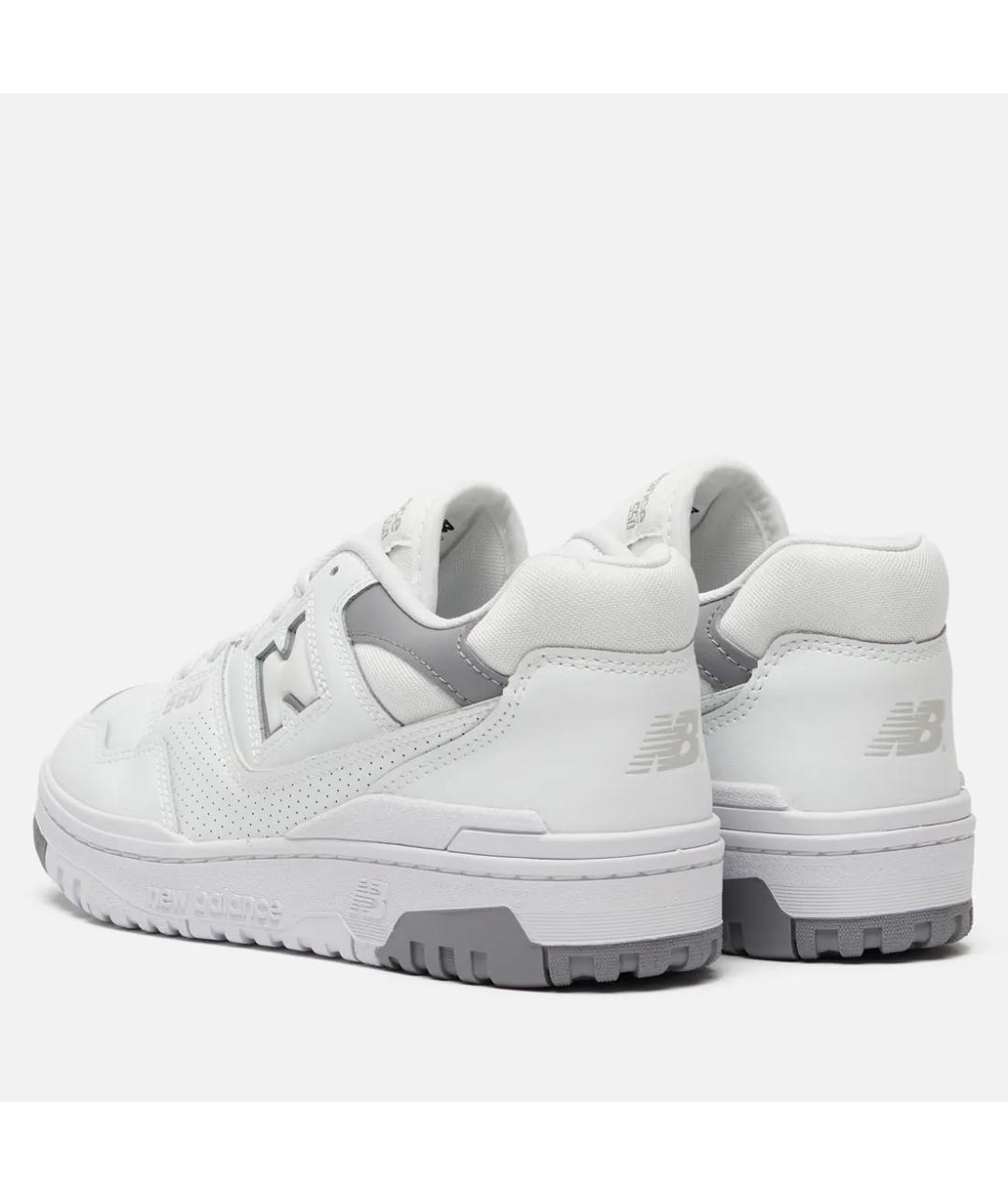 NEW BALANCE Белые кожаные кроссовки, фото 4