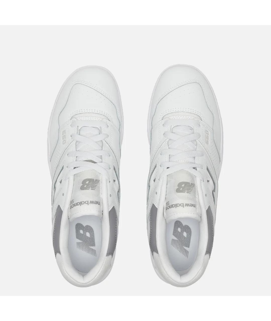 NEW BALANCE Белые кожаные кроссовки, фото 3