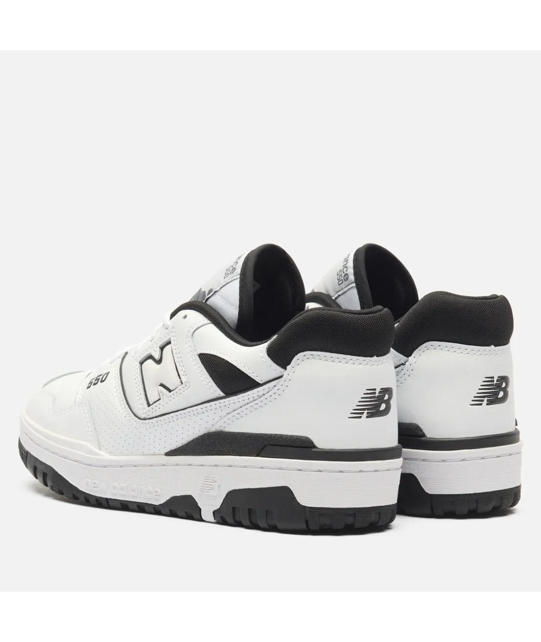 NEW BALANCE Белые кожаные кроссовки, фото 4