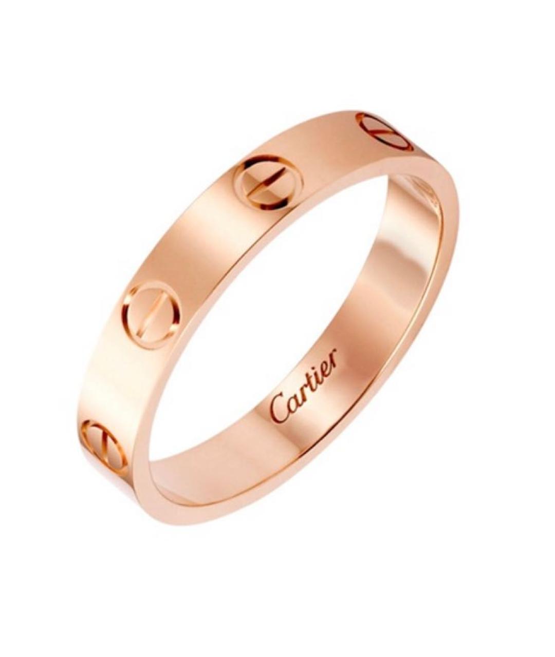 CARTIER Золотое кольцо из розового золота, фото 8