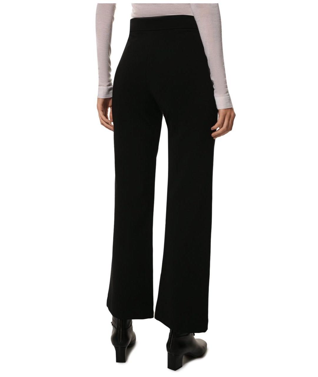 VALENTINO Черные прямые брюки, фото 5