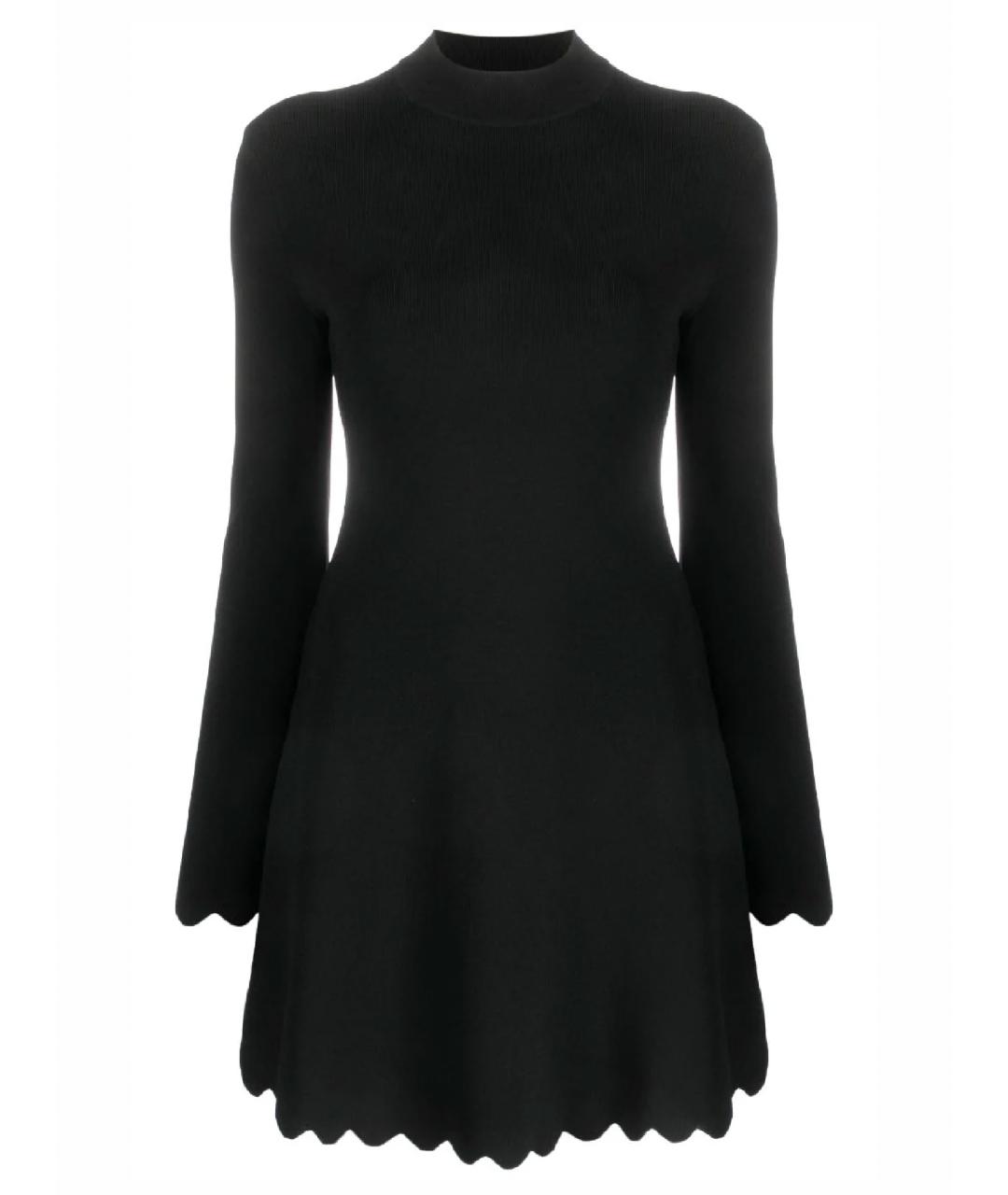 TWIN-SET Черное коктейльное платье, фото 1
