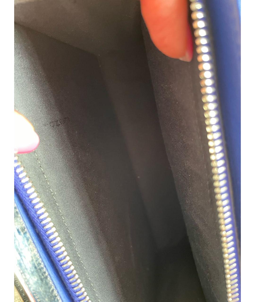 FENDI Черная кожаная сумка с короткими ручками, фото 5