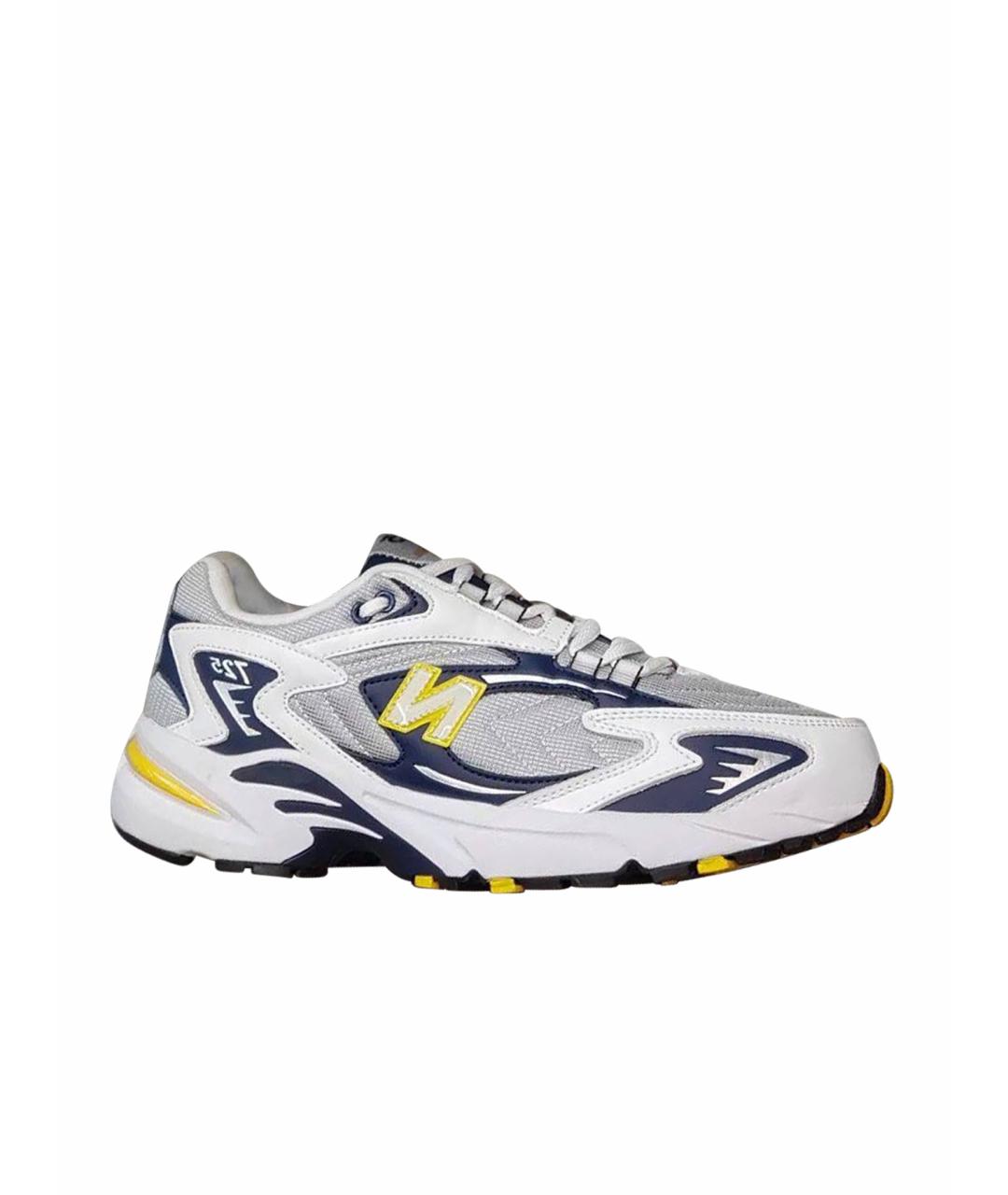 NEW BALANCE Белые кожаные низкие кроссовки / кеды, фото 1