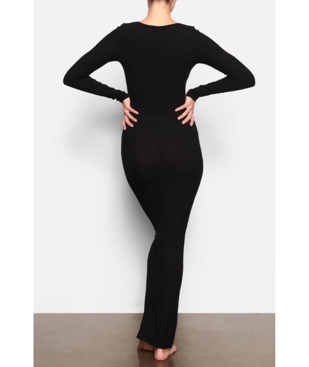 SKIMS Черное коктейльное платье, фото 4
