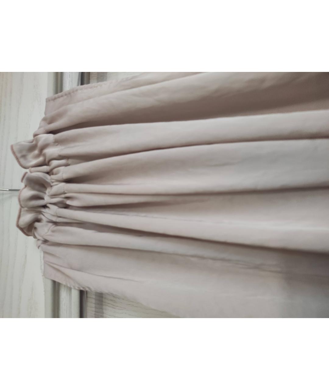 MARC CAIN Розовая шелковая блузы, фото 3