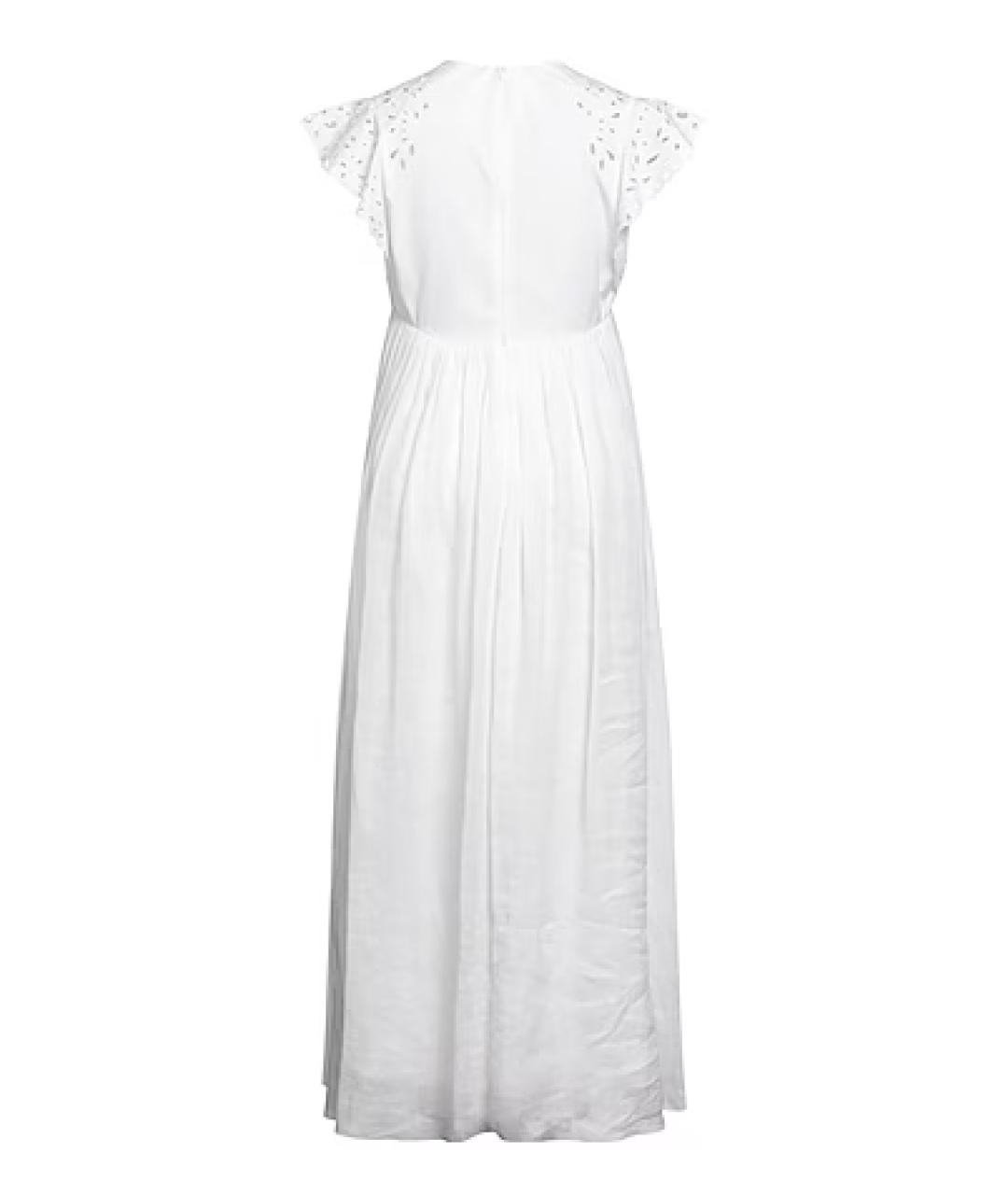 CHLOE Белое повседневное платье, фото 3