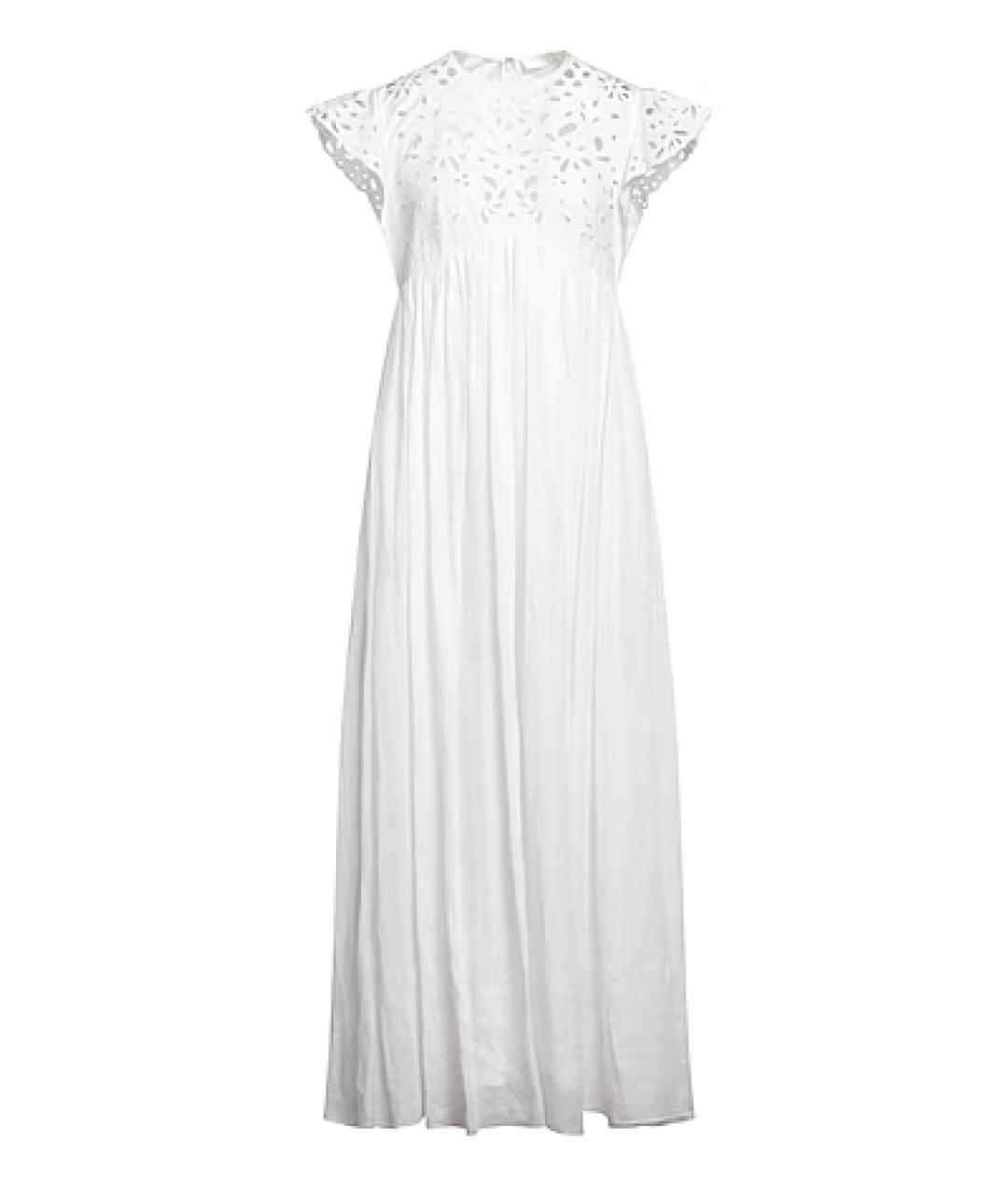 CHLOE Белое повседневное платье, фото 1