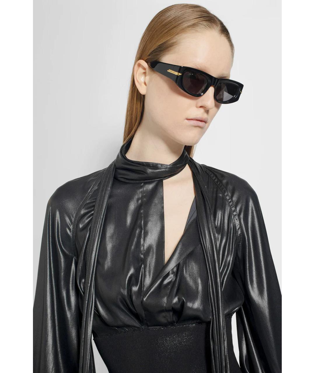BOTTEGA VENETA Черные солнцезащитные очки, фото 3