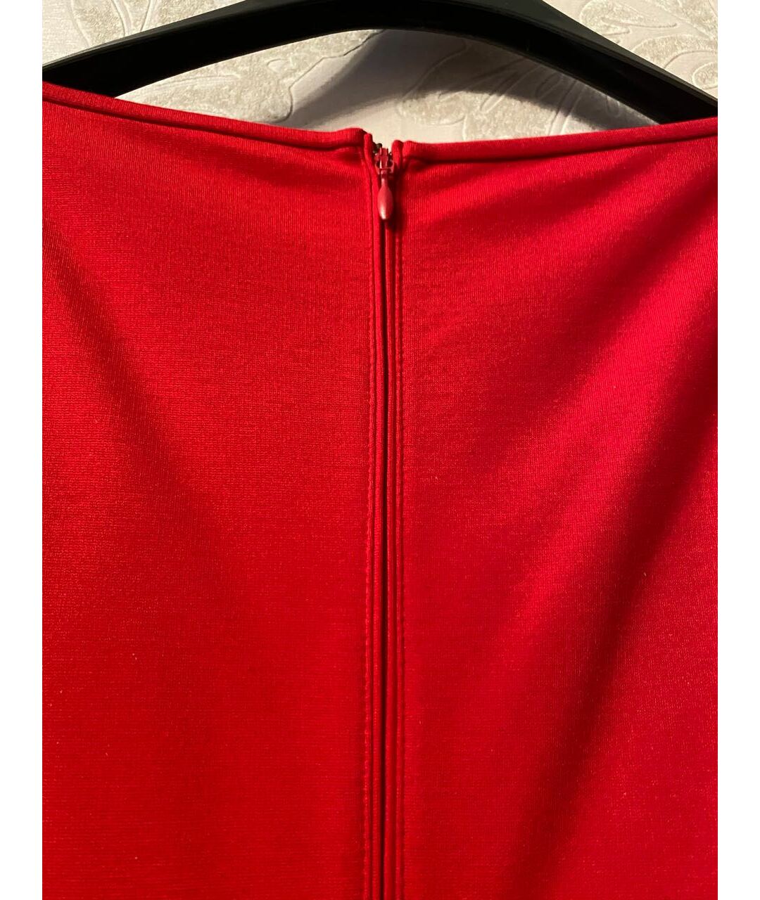 DSQUARED2 Красное креповое повседневное платье, фото 4