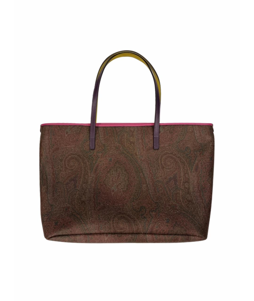 ETRO Коричневая сумка тоут, фото 1