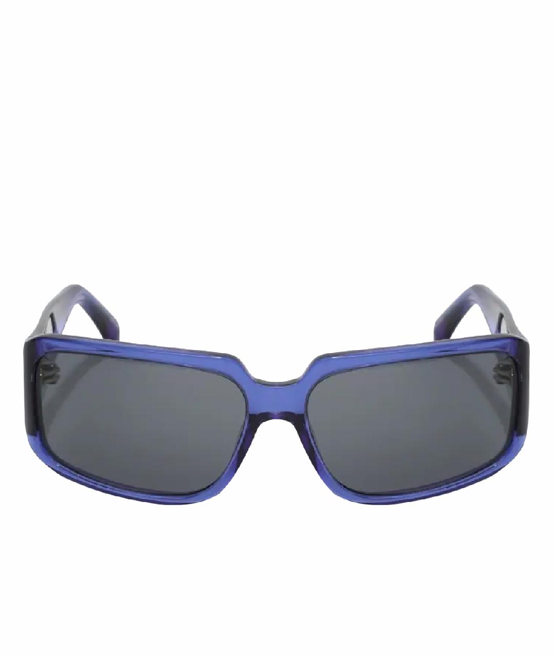 LINDA FARROW Синие солнцезащитные очки, фото 1