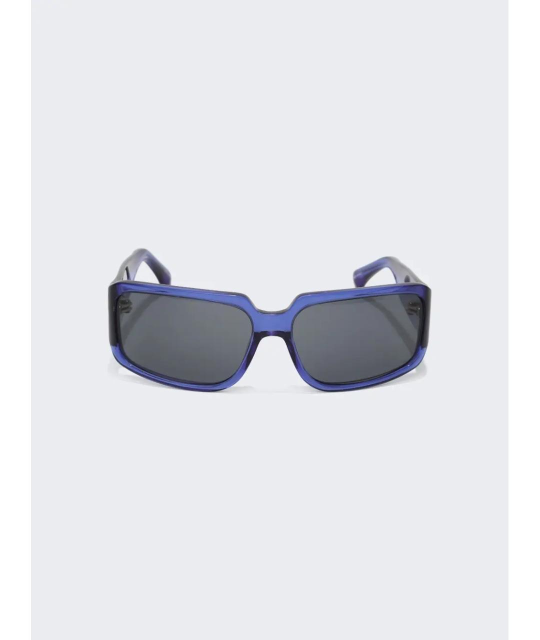 LINDA FARROW Синие солнцезащитные очки, фото 3
