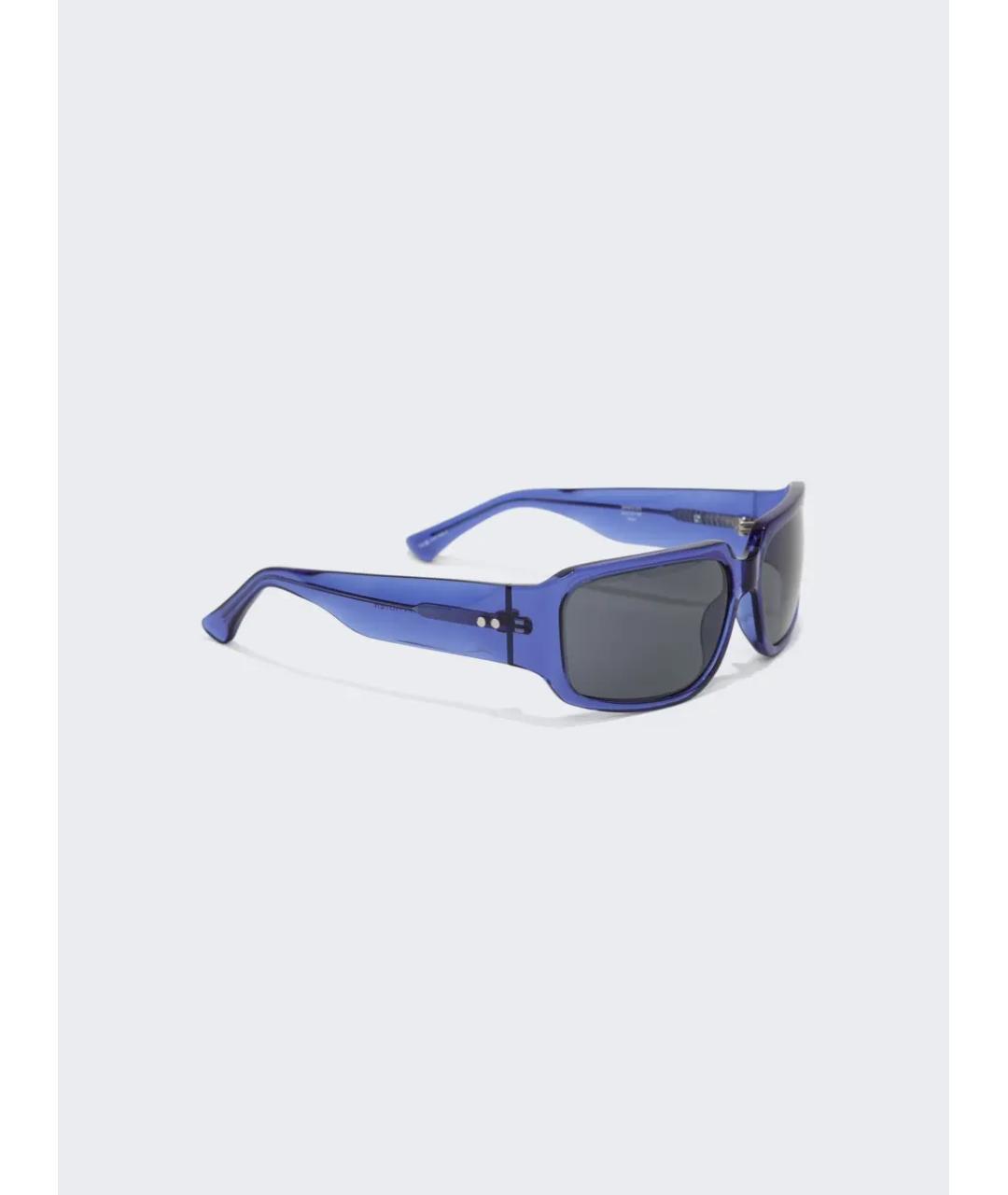 LINDA FARROW Синие солнцезащитные очки, фото 2