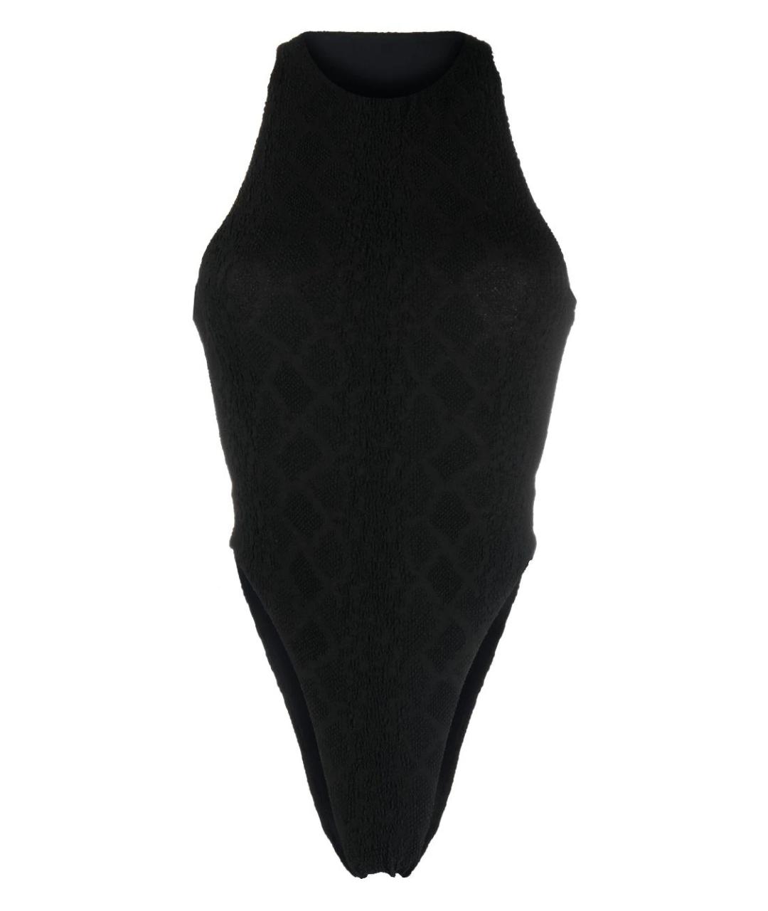SAINT LAURENT Черный полиамидовый купальник, фото 1
