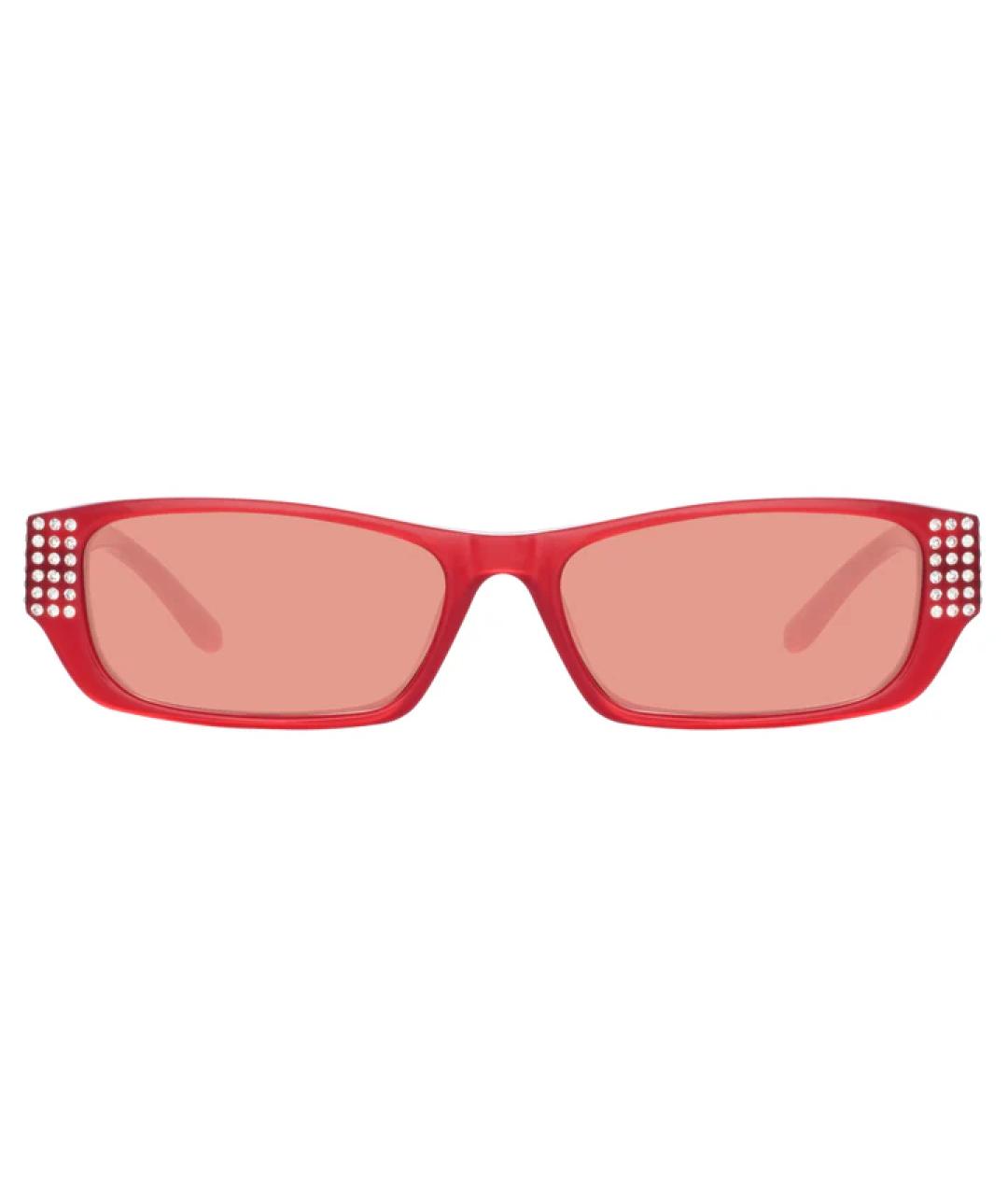 LINDA FARROW Красные солнцезащитные очки, фото 1