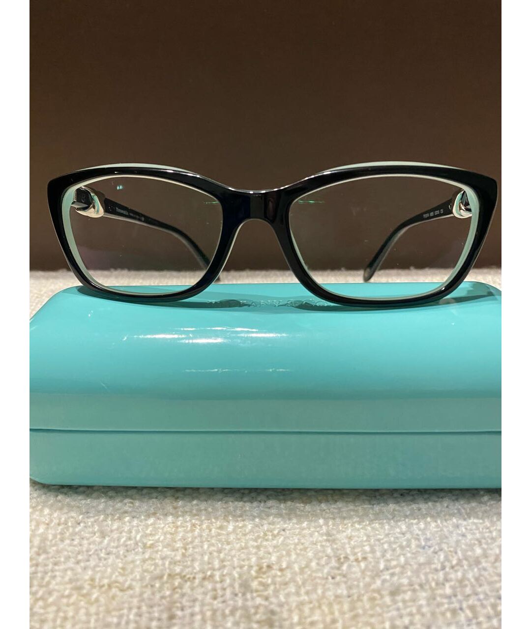 TIFFANY&CO Черные пластиковые солнцезащитные очки, фото 8