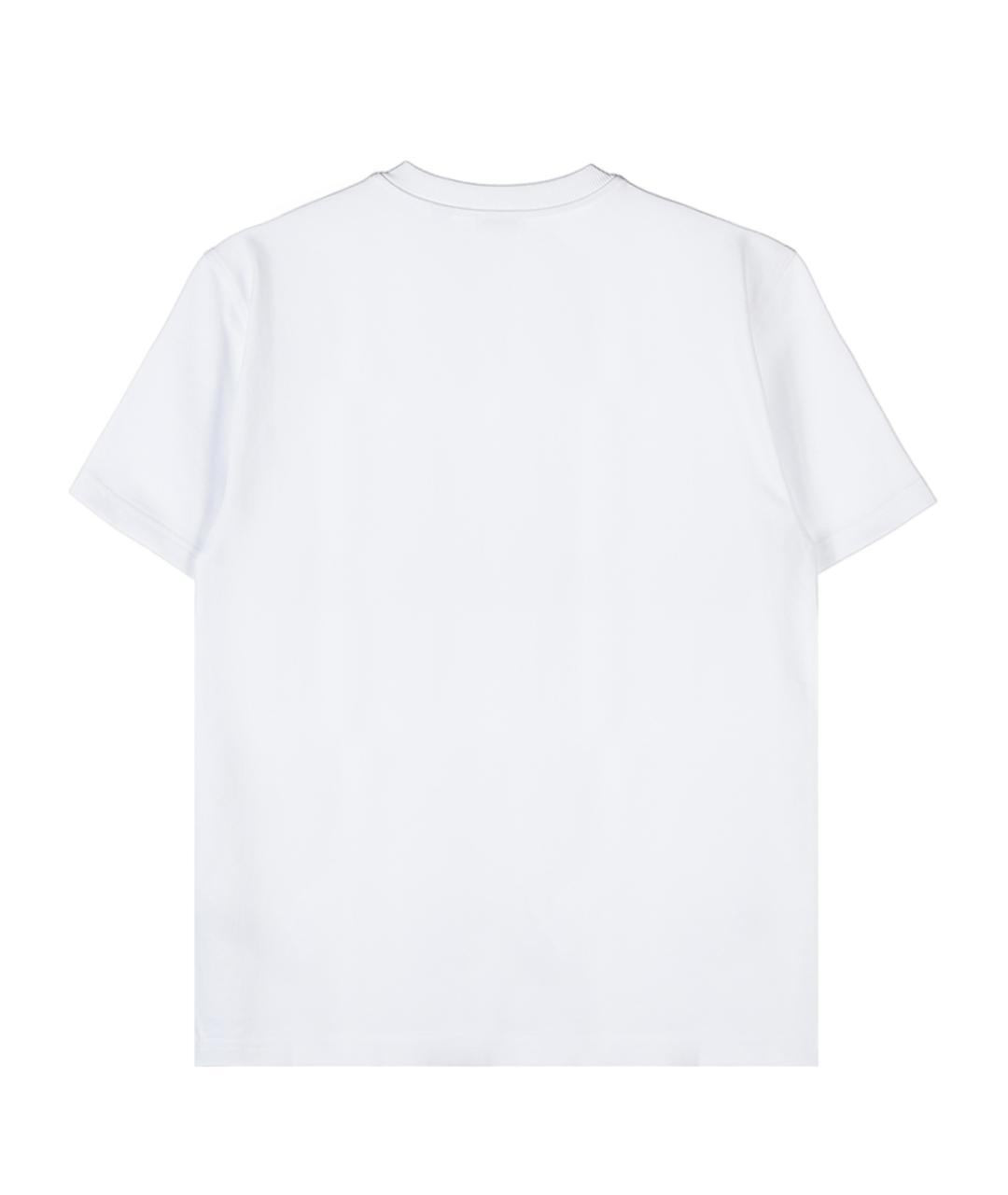 BURBERRY Белая футболка, фото 2