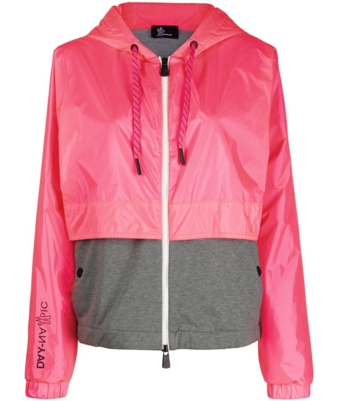 MONCLER GRENOBLE Розовая спортивная куртка, фото 1