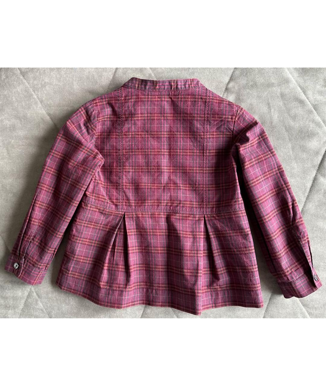 BURBERRY Мульти хлопковая рубашка/блузка, фото 2