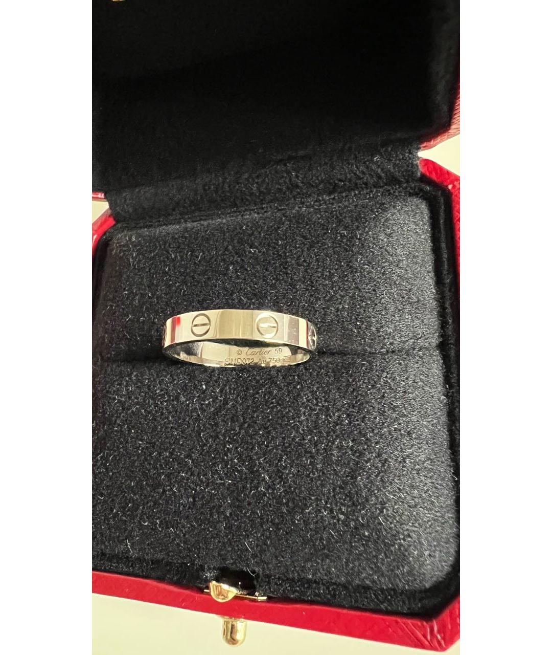 CARTIER Серебряное кольцо из белого золота, фото 8