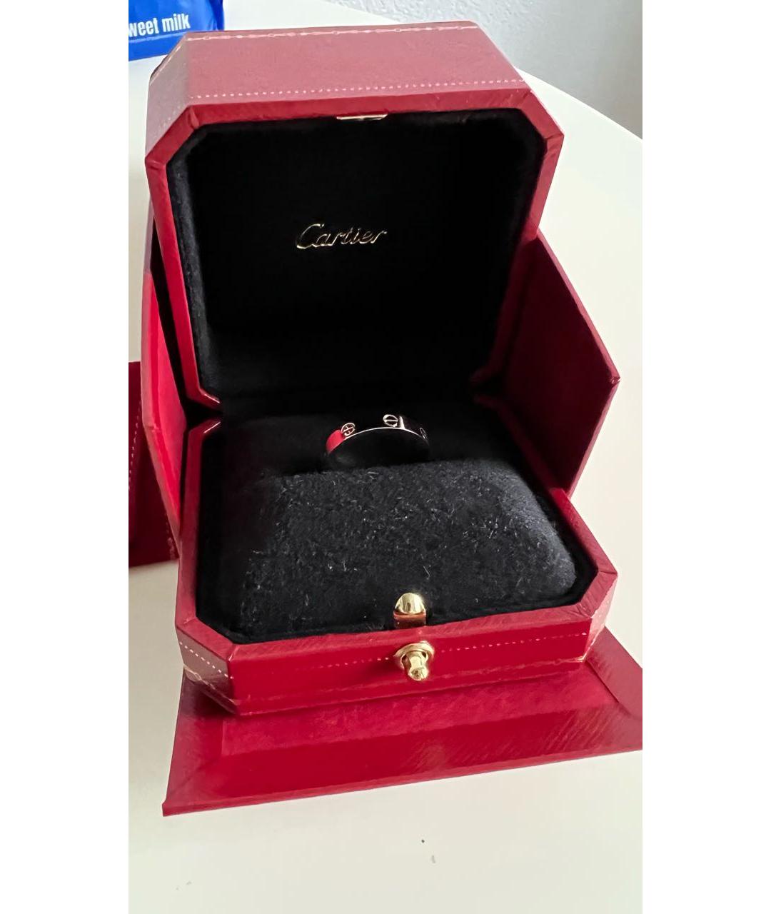 CARTIER Серебряное кольцо из белого золота, фото 7