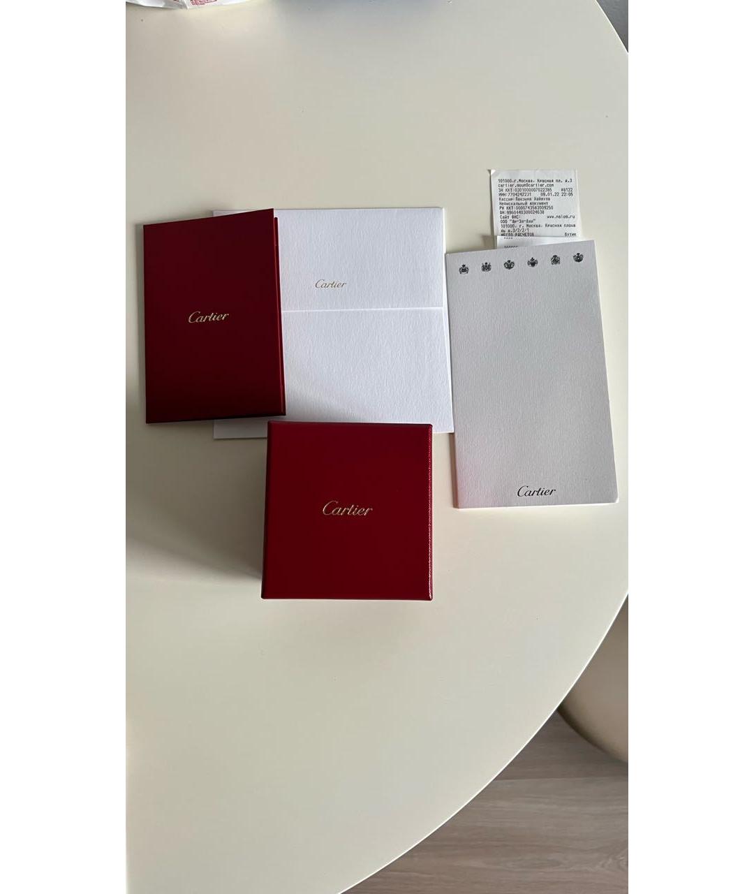 CARTIER Серебряное кольцо из белого золота, фото 2