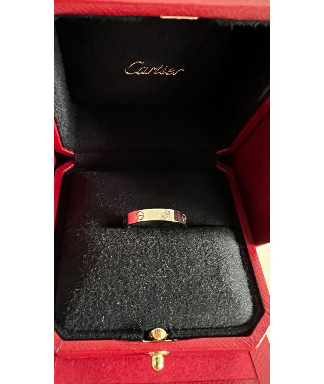 CARTIER Серебряное кольцо из белого золота, фото 3