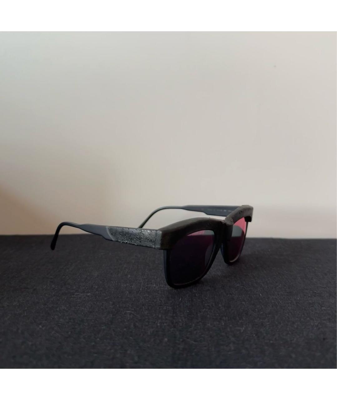 KUBORAUM Черные пластиковые солнцезащитные очки, фото 3