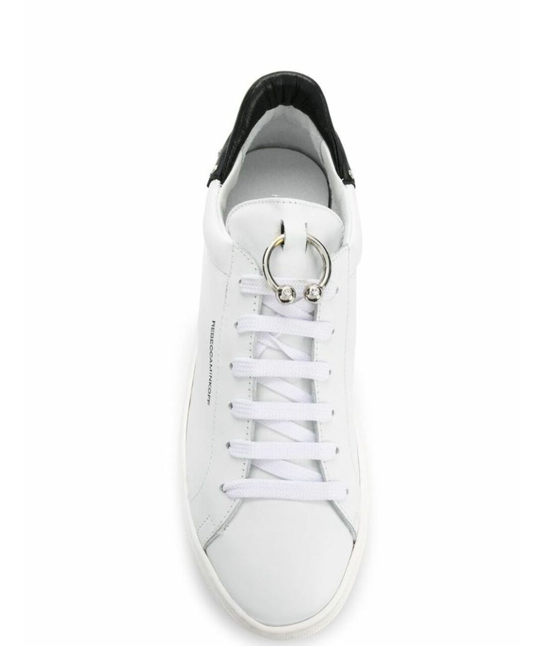 REBECCA MINKOFF Белые кожаные кроссовки, фото 2