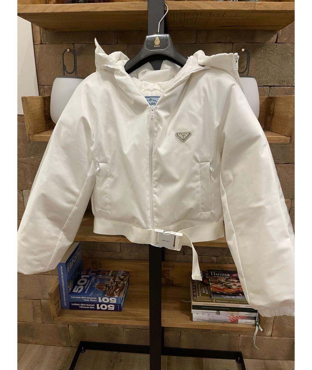 PRADA Белая куртка, фото 5
