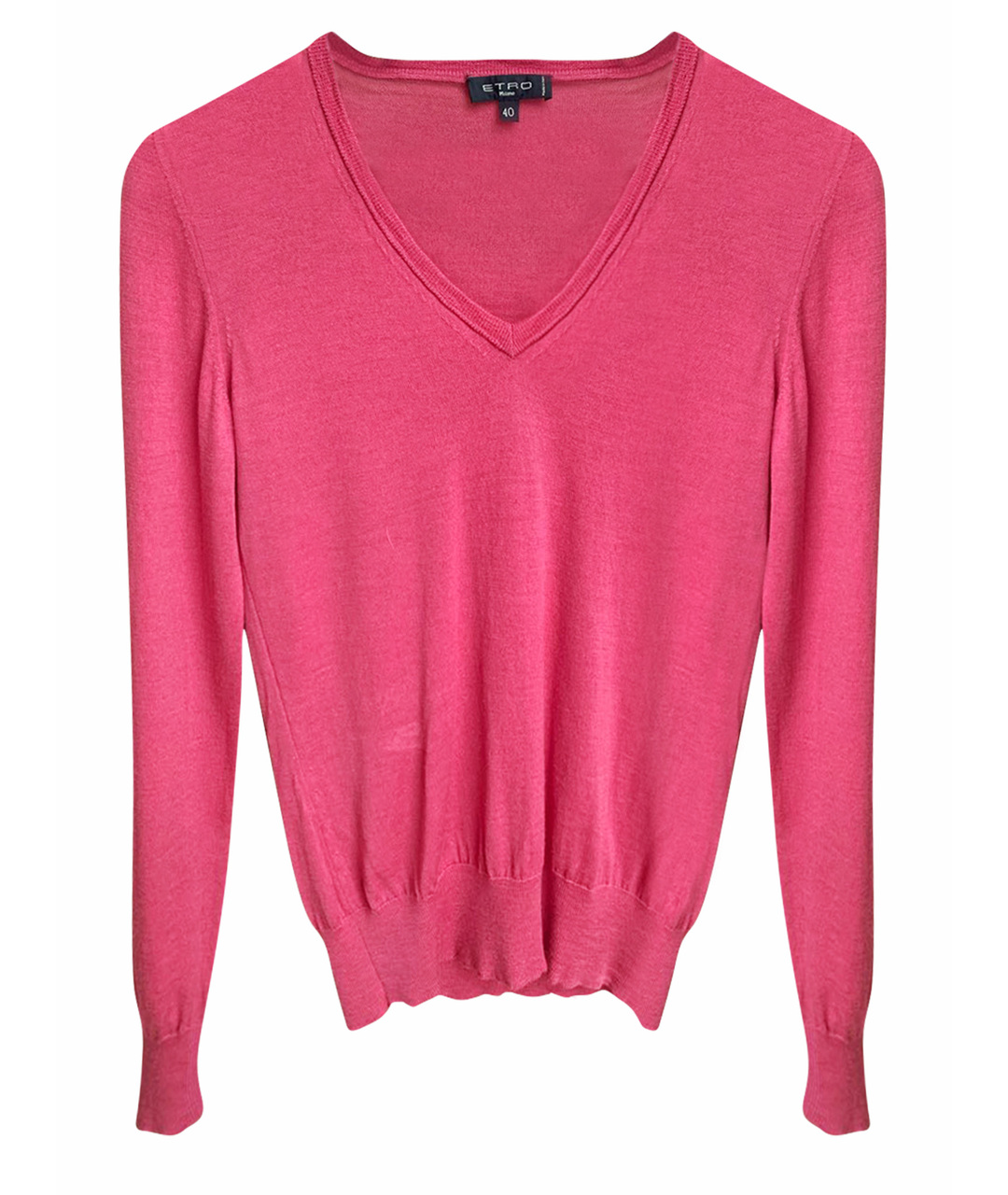 ETRO Розовый кашемировый джемпер / свитер, фото 1