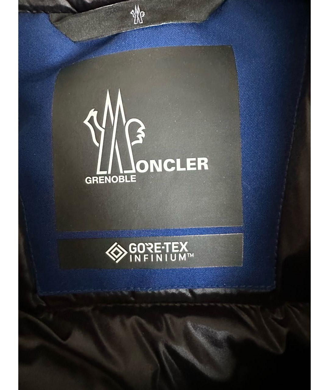 MONCLER GRENOBLE Синий полиэстеровый комбинезон, фото 6