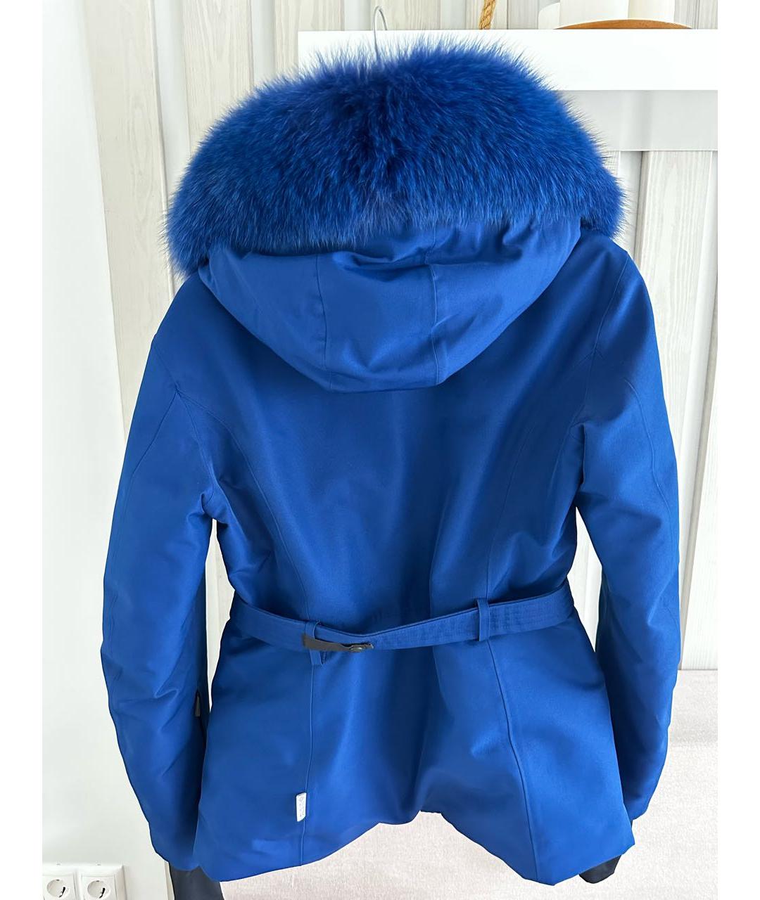 MONCLER GRENOBLE Синий полиэстеровый комбинезон, фото 5