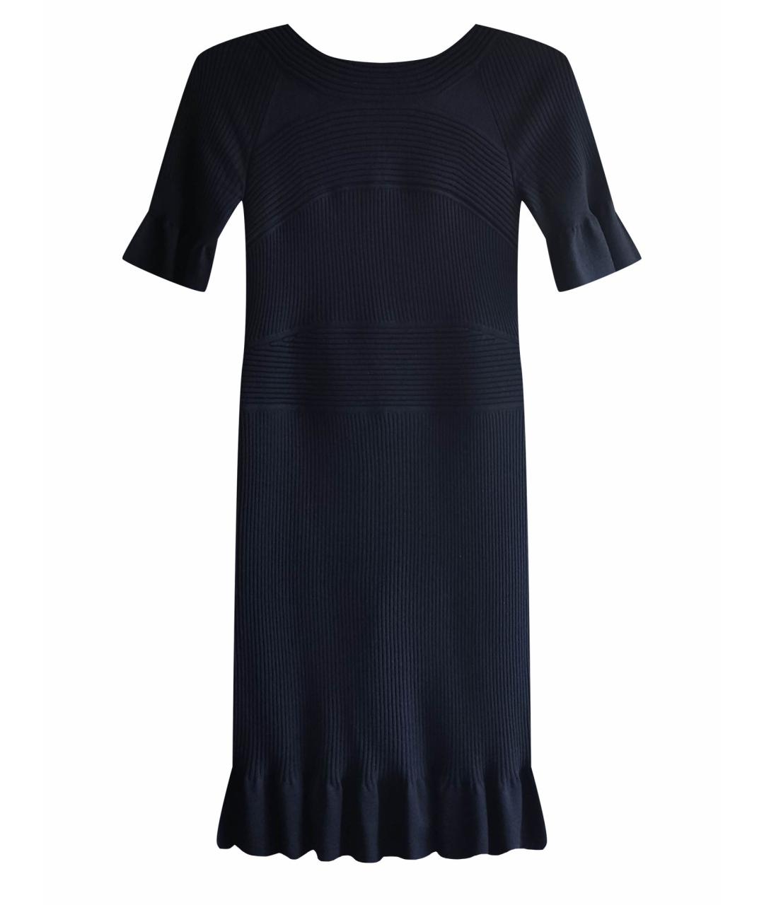 FENDI Темно-синее повседневное платье, фото 1