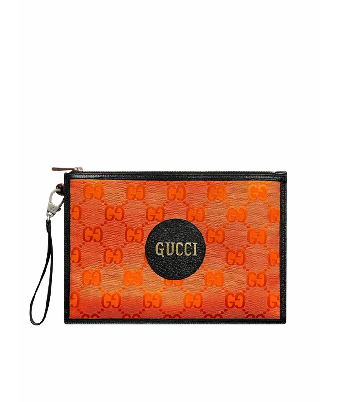 GUCCI Оранжевый полиуретановый кошелек, фото 1