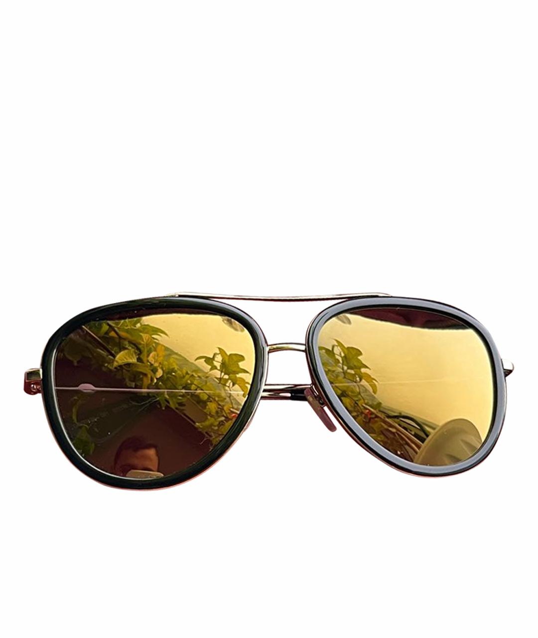 GUCCI Золотые солнцезащитные очки, фото 1