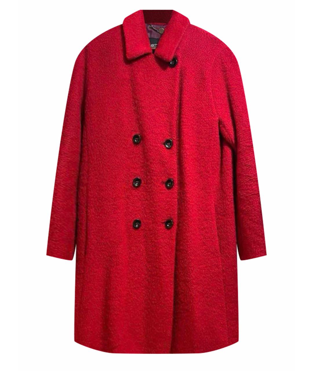 MARC CAIN Красное шерстяное пальто, фото 1