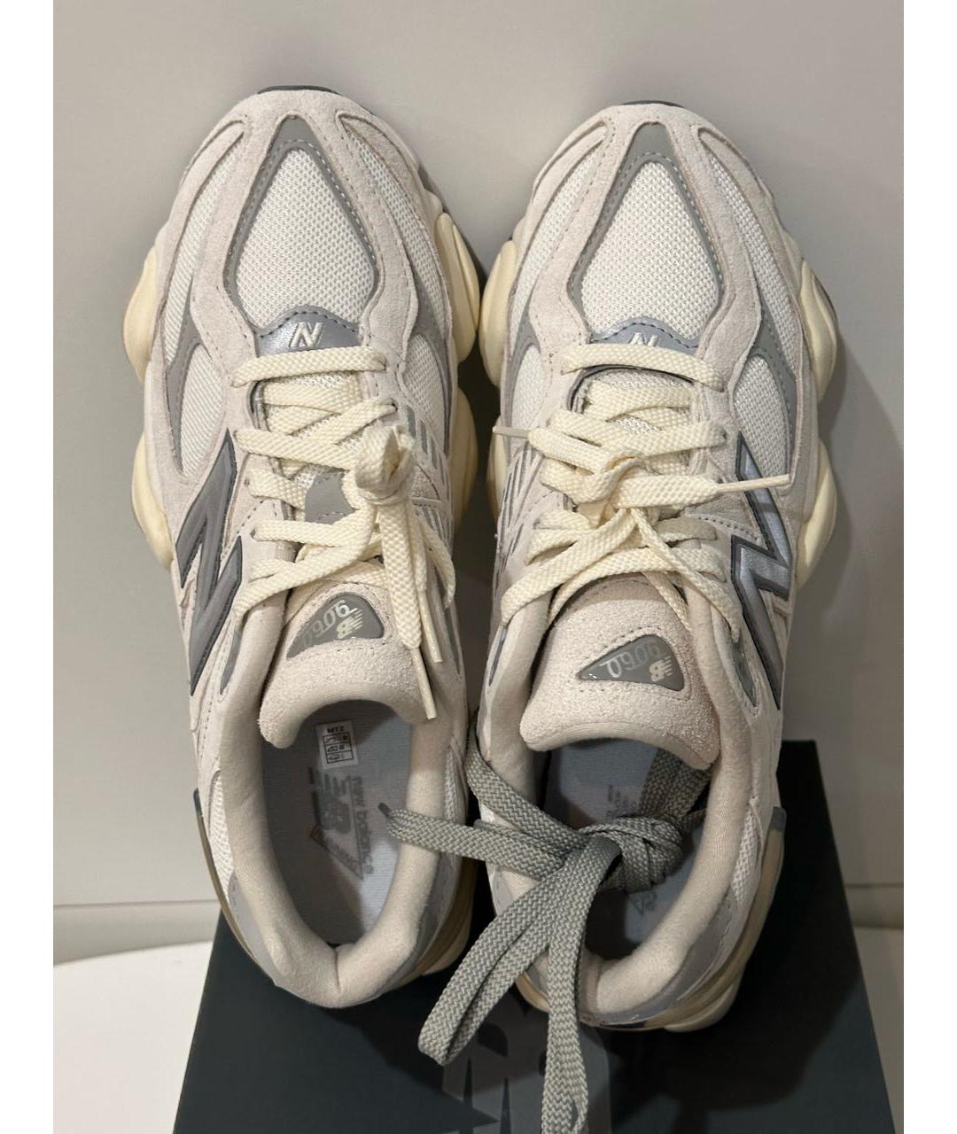 NEW BALANCE Бежевые замшевые кроссовки, фото 3
