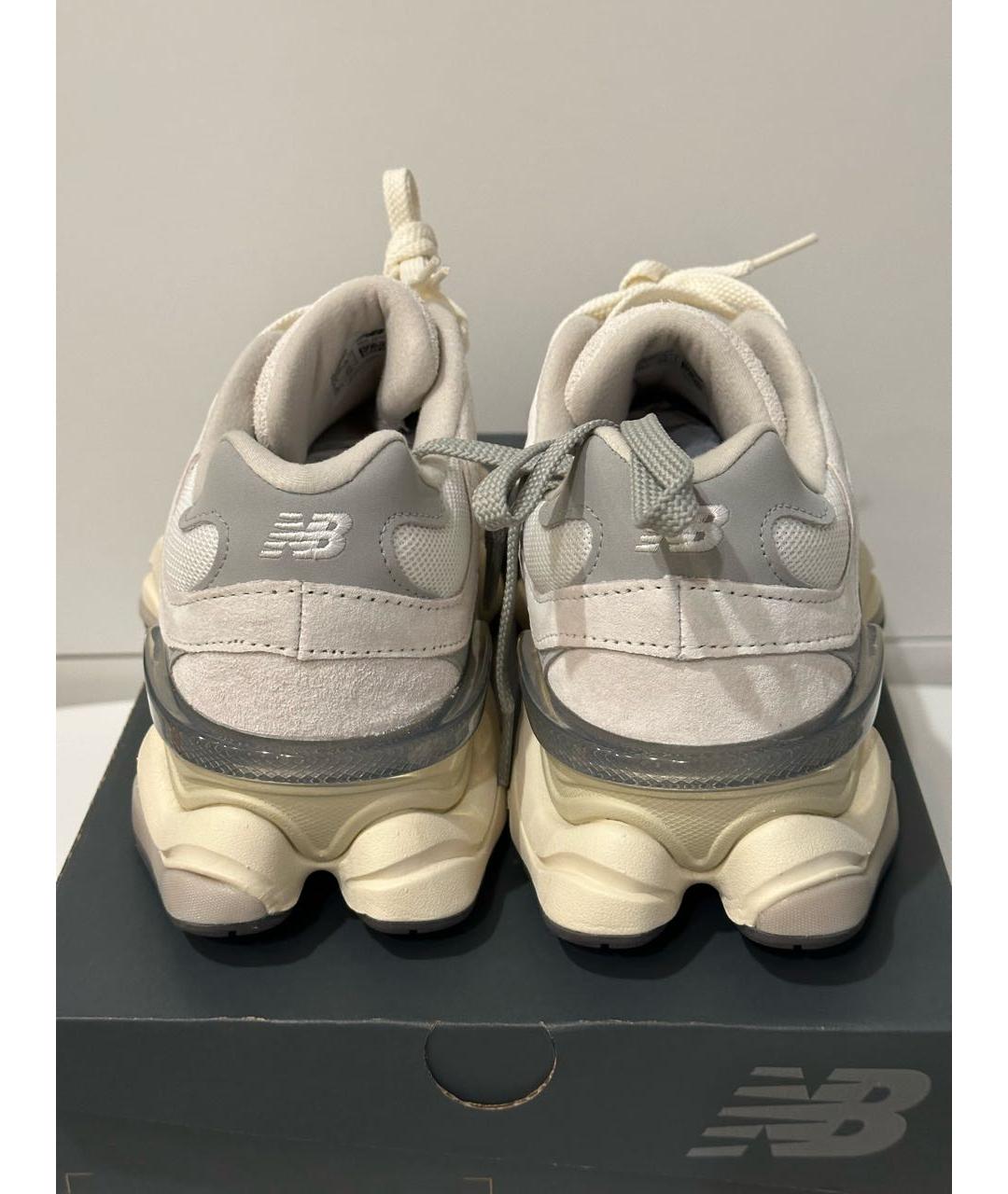 NEW BALANCE Бежевые замшевые кроссовки, фото 4