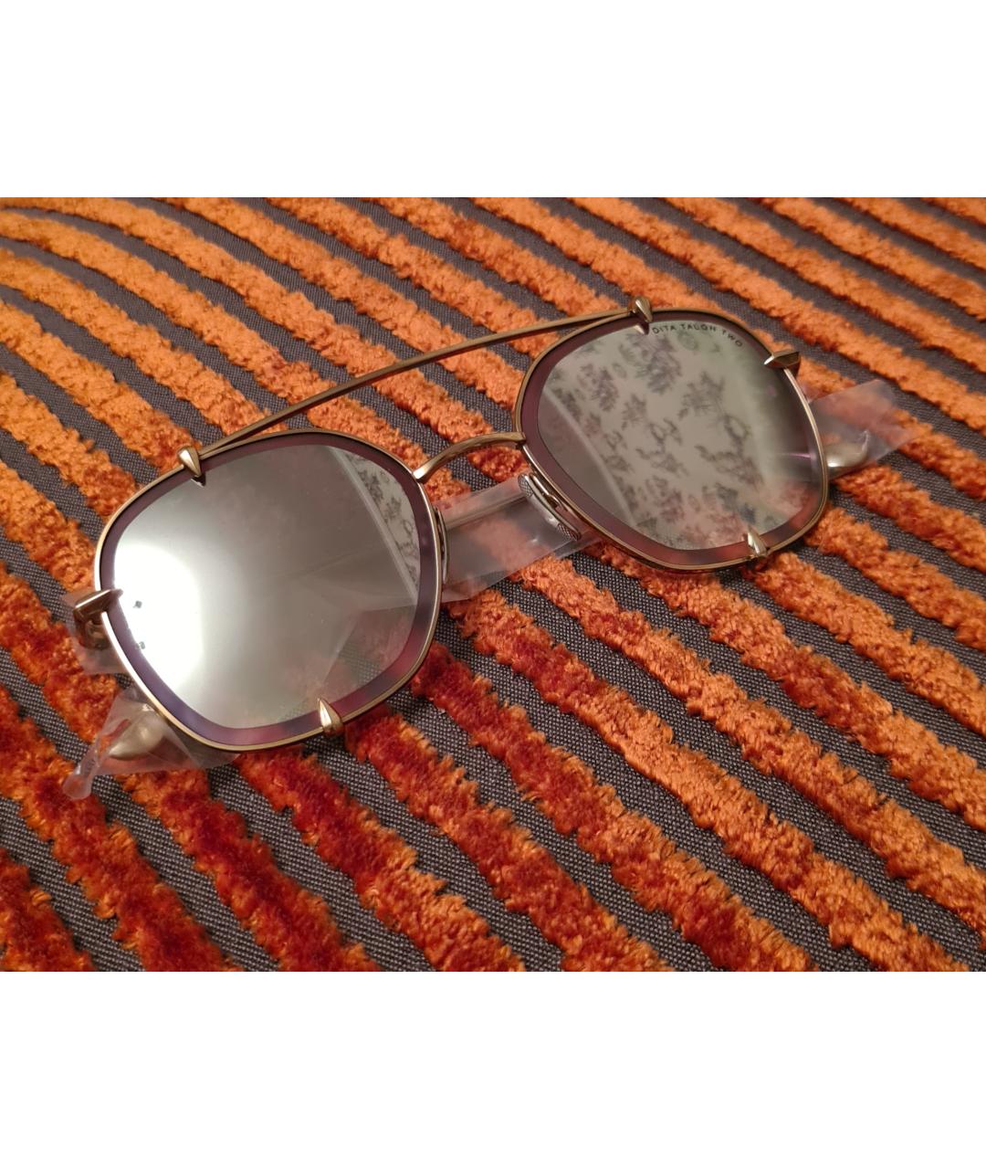 DITA Антрацитовые металлические солнцезащитные очки, фото 2