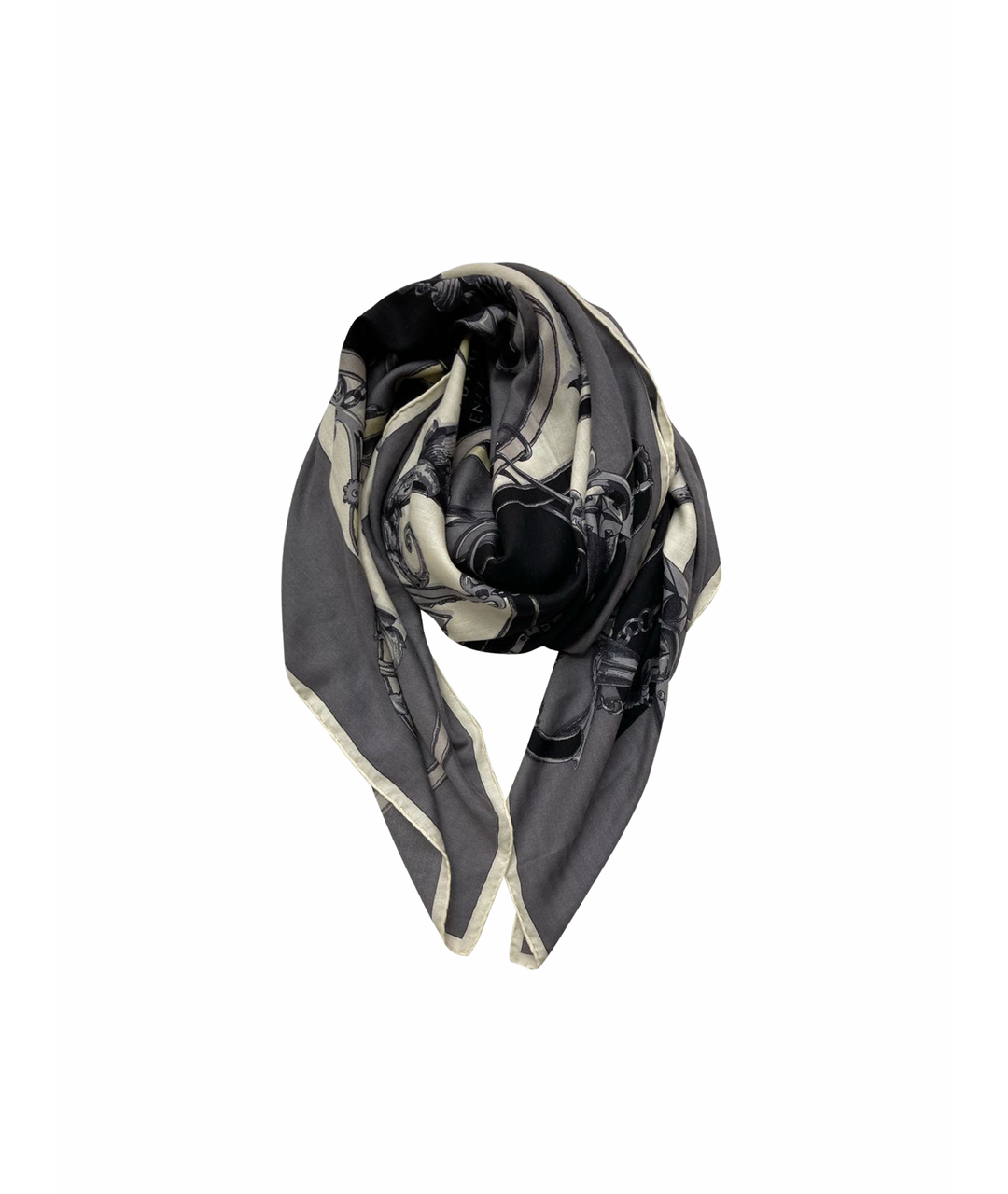 HERMES PRE-OWNED Мульти кашемировый шарф, фото 1