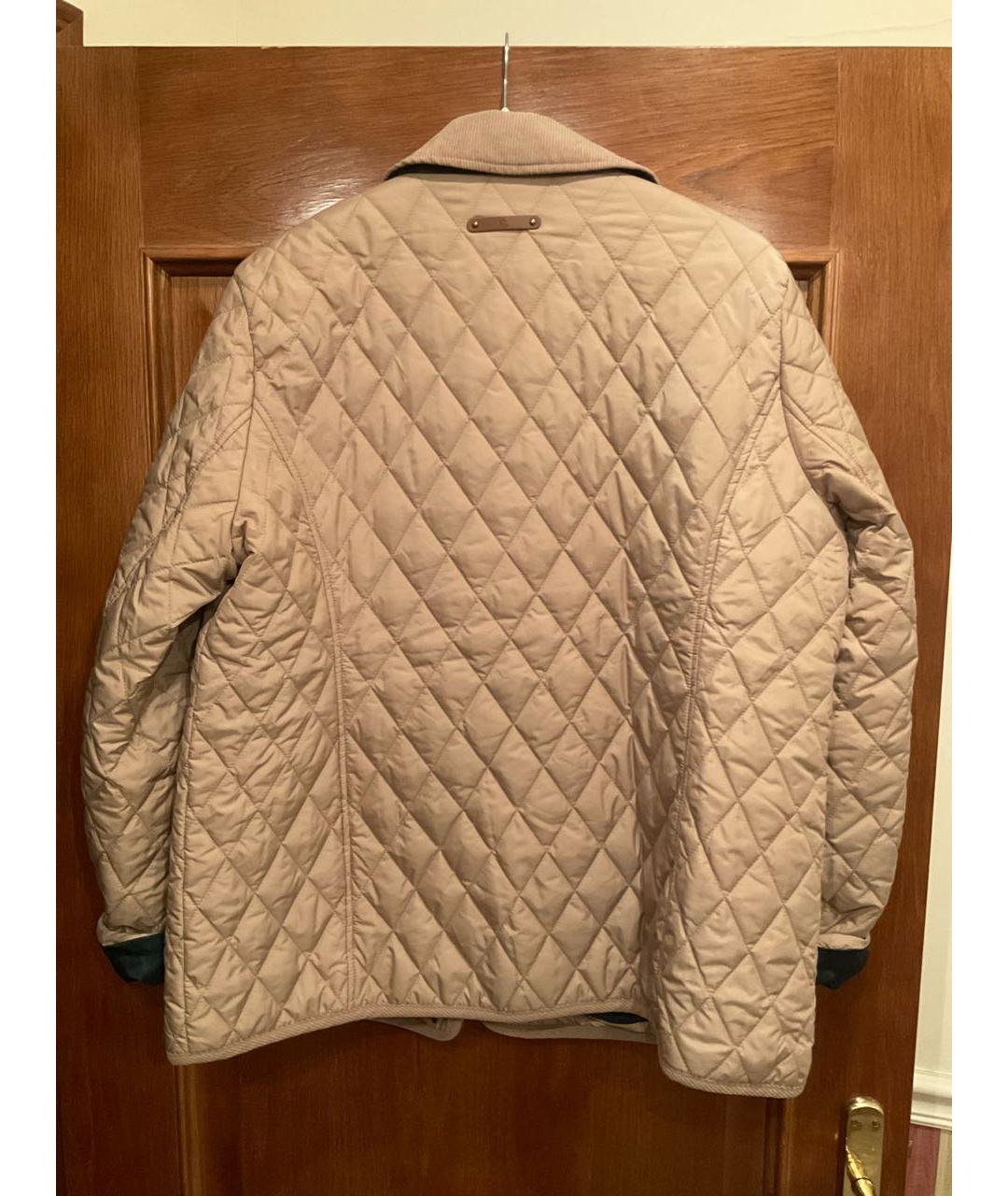 RALPH LAUREN Бежевая полиэстеровая куртка, фото 2