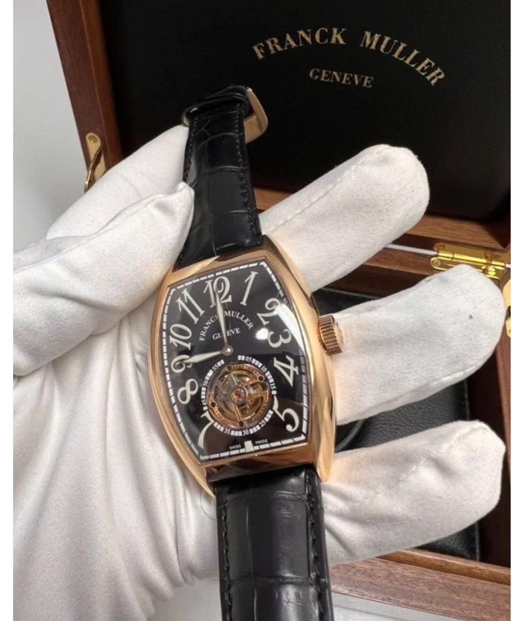 FRANCK MULLER Золотые часы из розового золота, фото 7