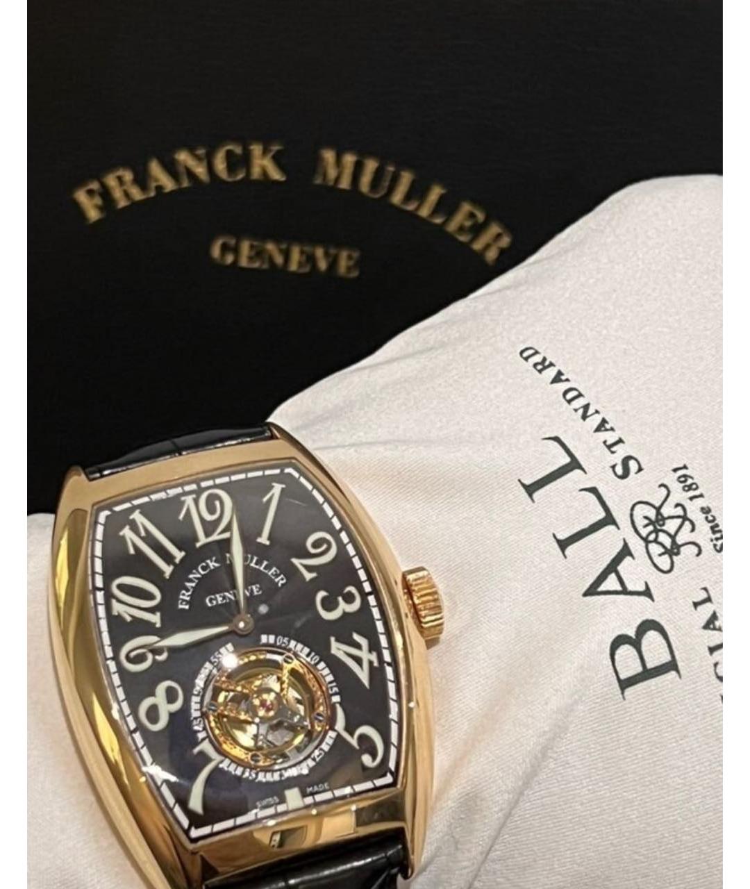 FRANCK MULLER Золотые часы из розового золота, фото 5
