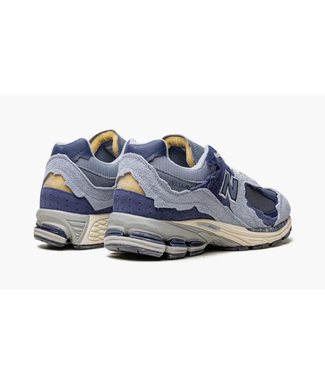 NEW BALANCE Голубые замшевые низкие кроссовки / кеды, фото 5